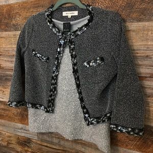 Steve Madden Sequin Cardigan Sz.S